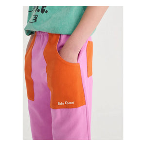 Bobo Choses - Farbblock-Hose aus Bio-Baumwolle | Lila