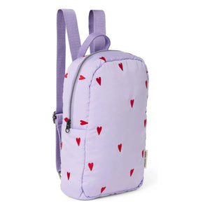 Studio Noos - Puffy Hearts Rucksack | Lila