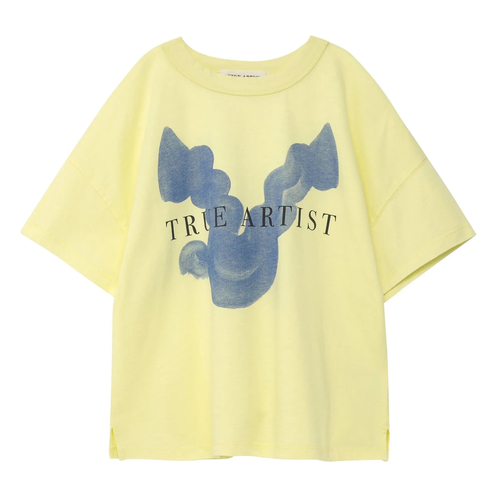 True Artist - T-Shirt N°1 Vogel aus Bio-Baumwolle | Gelb