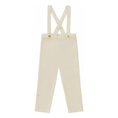 Donsje - Deno Strampler aus Bio-Baumwolle | Beige