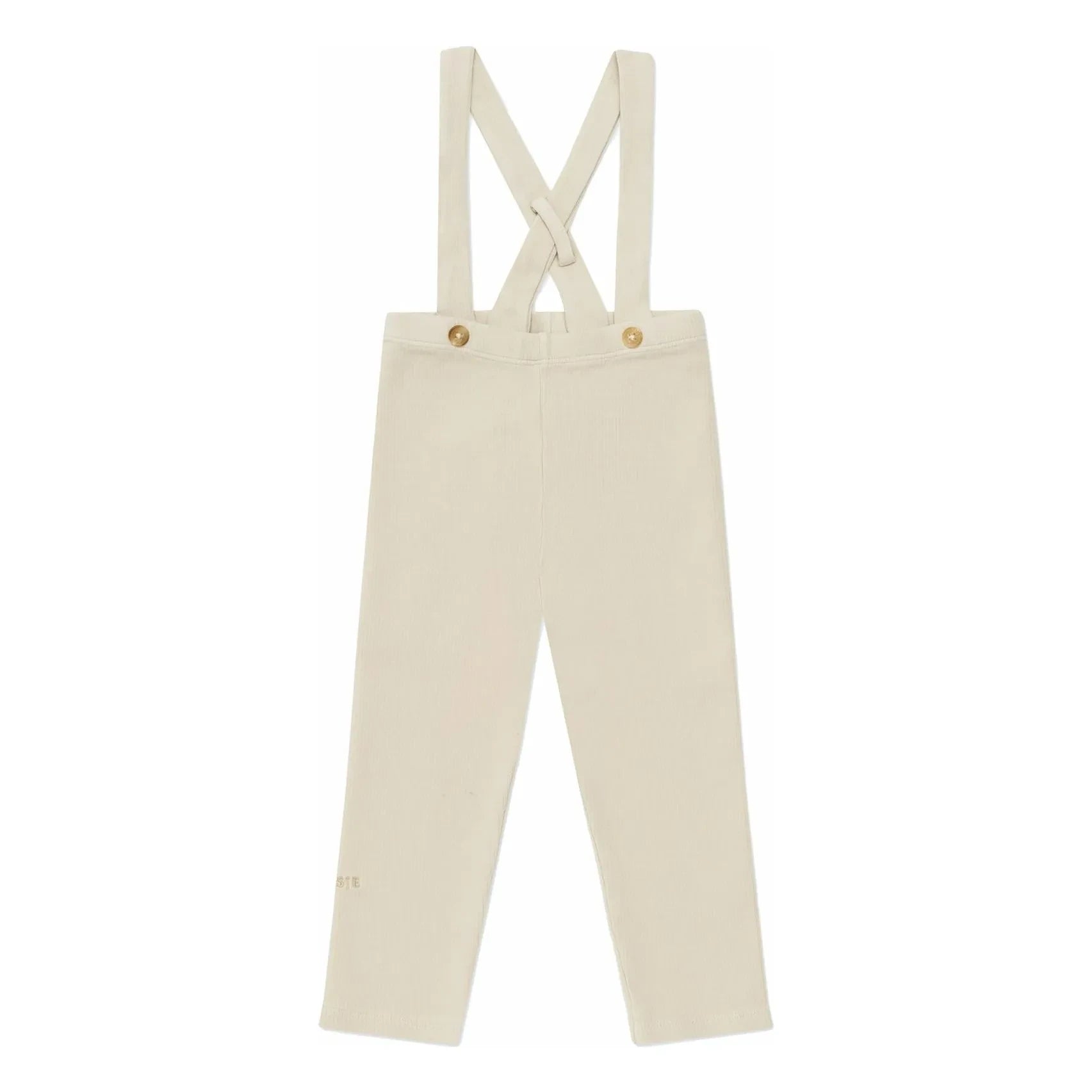 Donsje - Deno Strampler aus Bio-Baumwolle | Beige