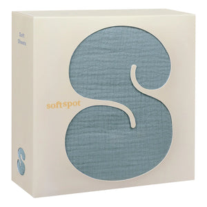 Soft Spot - Bio-Baumwoll-Spannbettlaken | River