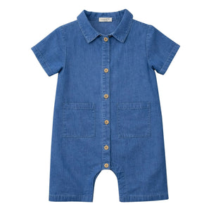 Lililotte - Charly Overall Tencel Bio-Baumwolle | Denim Blau