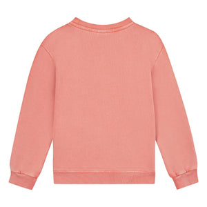 Bonton - Narzissen-Sweatshirt mit Sternentasche | Rosa