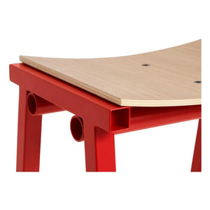 Hay - Yüksek tabure 75 cm Taburete 8 | Kırmızı