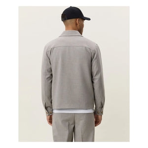 Les Deux - Veste Check Hybrid | Braun