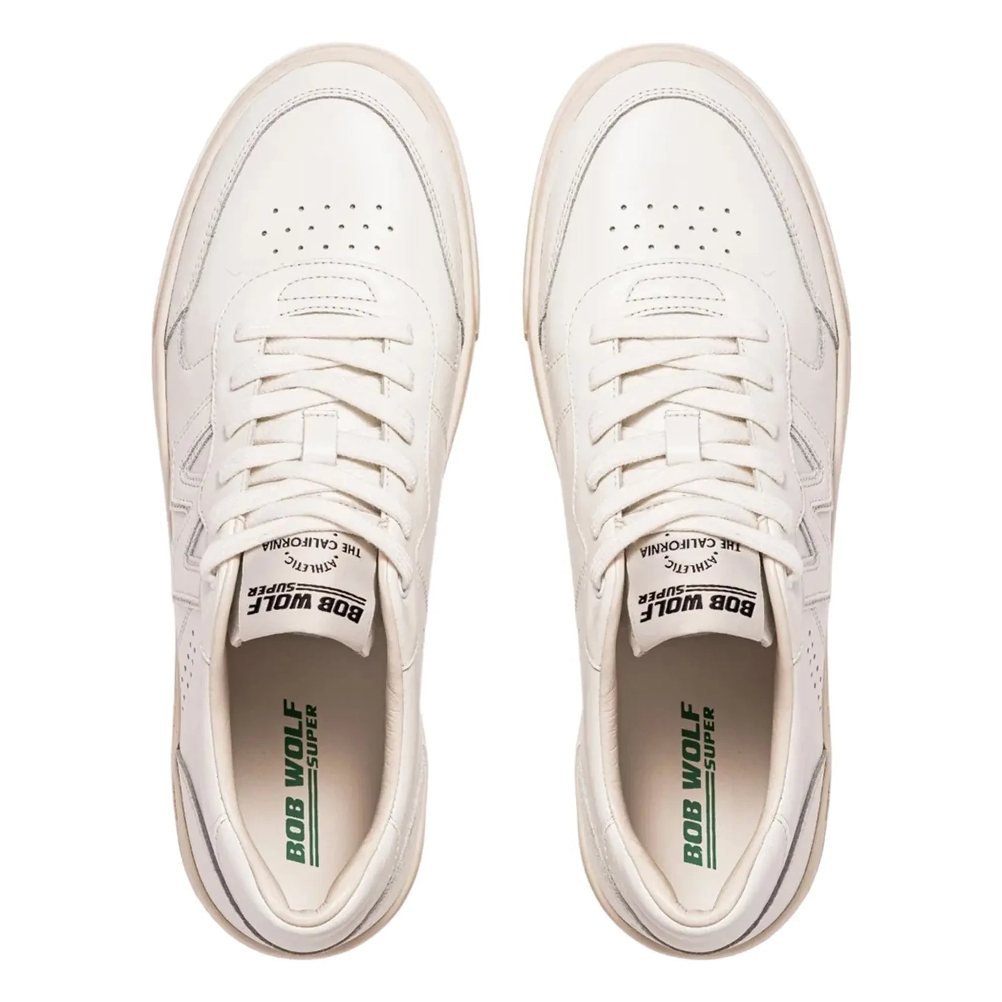 Bob Wolf - Legacy Leder-Sneaker | Weiß
