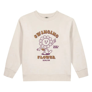 Bonton - Sweat Smile Sallanan | Ekru