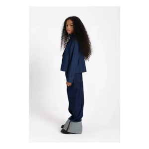 Finger in the nose - Crush Kurzes Jeanshemd | Denim brut