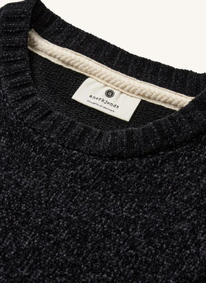 Anerkjendt - Aksune Chenille Pullover | Schwarz