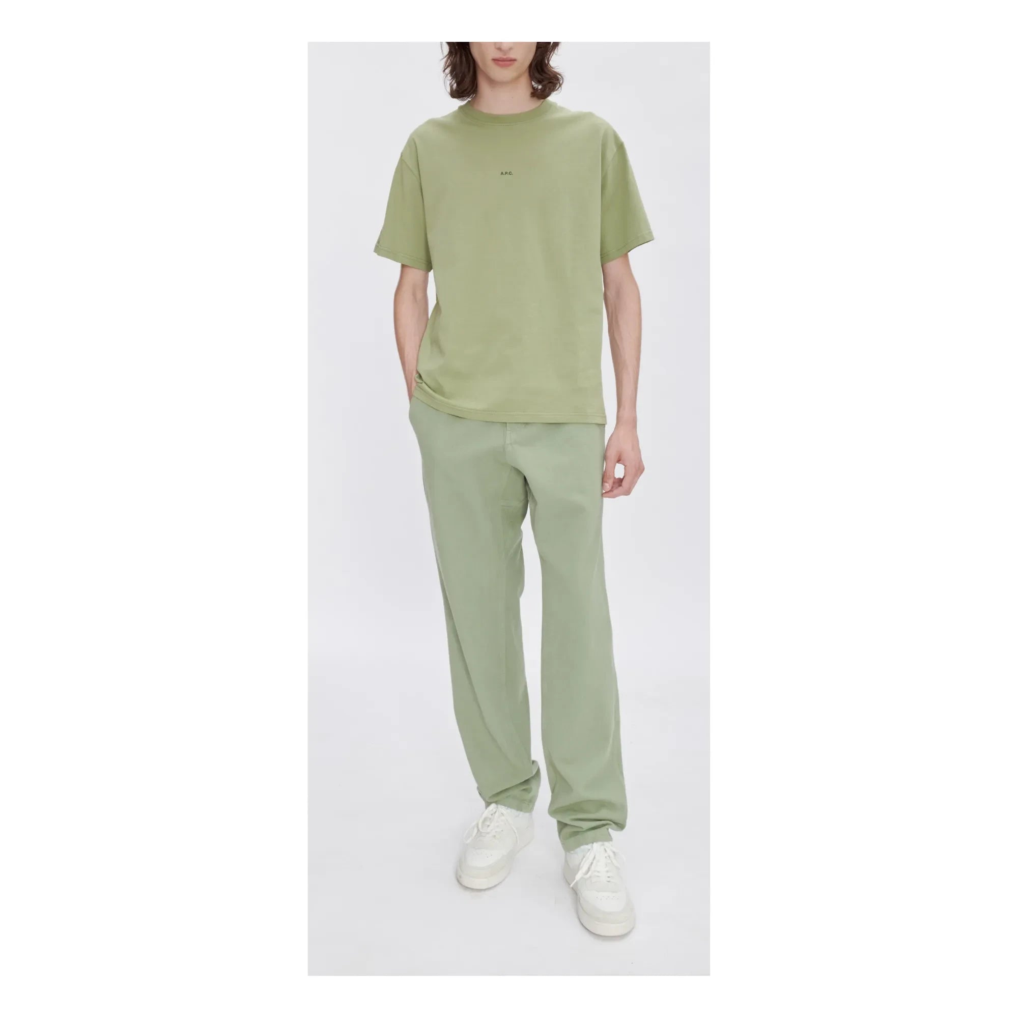 A.P.C. - Kyle T-shirt Organik pamuk | Haki