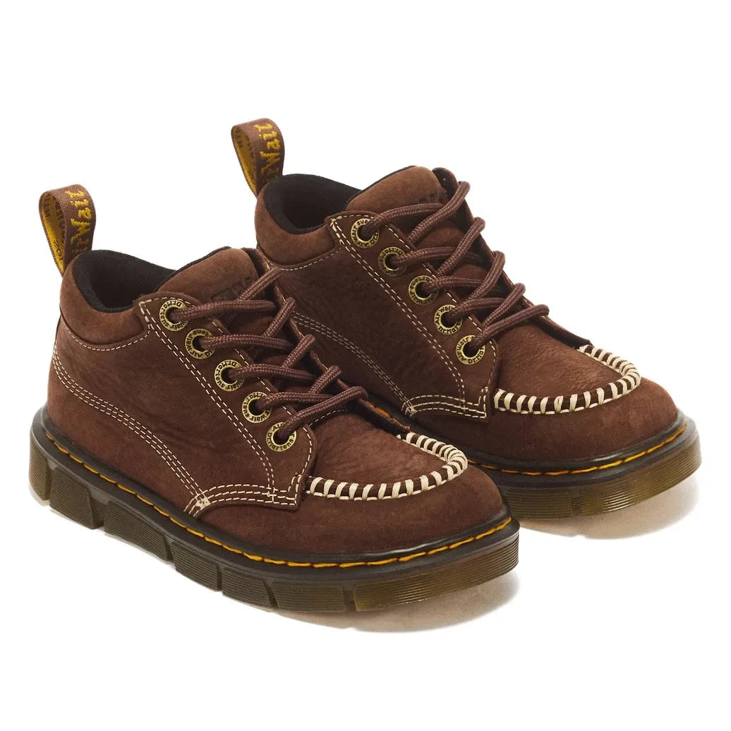 Dr Martens - Raffe J Used-Look-Schuhe | Braun