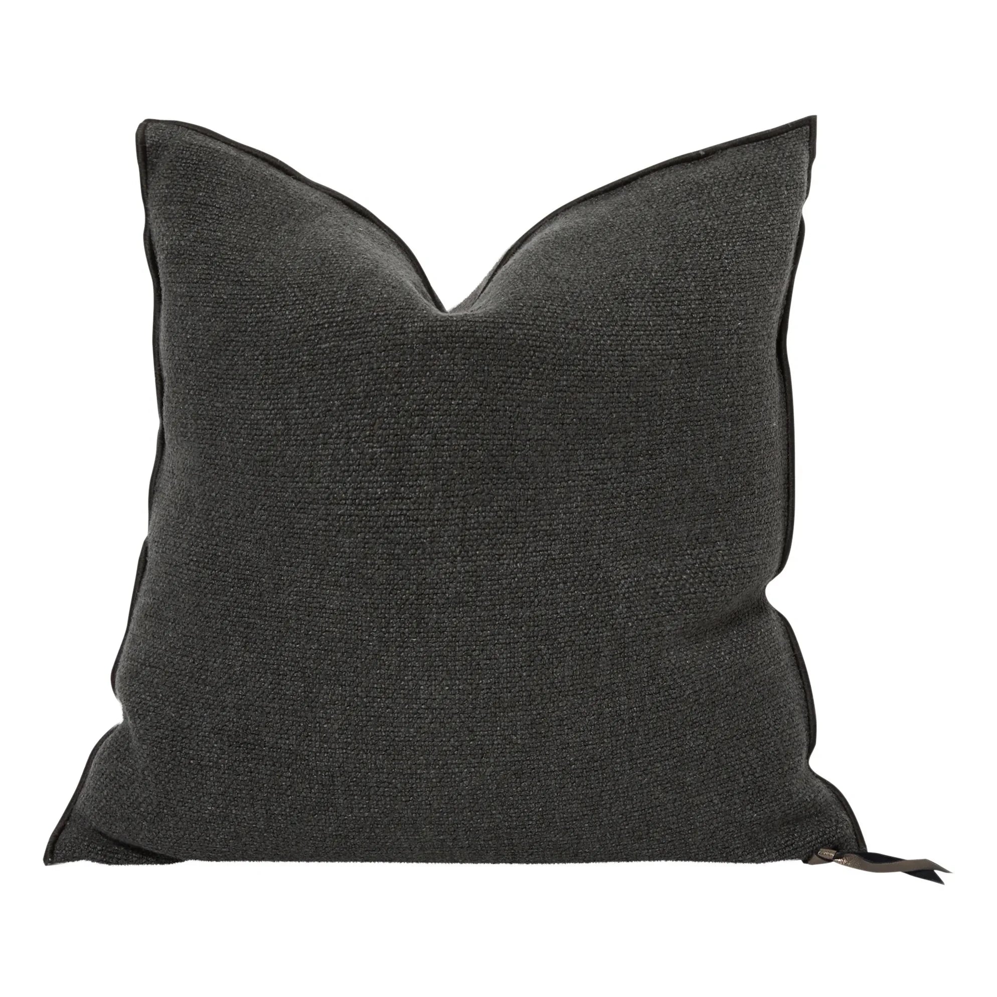 Maison de Vacances - Vice Versa Formentera Canvas-Kissen | Carbon