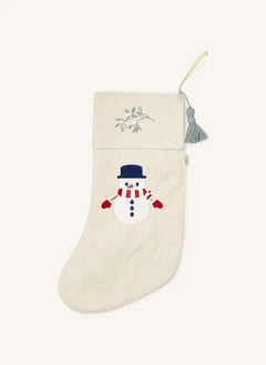 Cam Cam - Snowman Christmas Stocking | Ekru