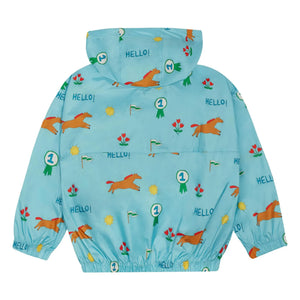 The Campamento - Windbreaker Recycled Fibre | Azurblau