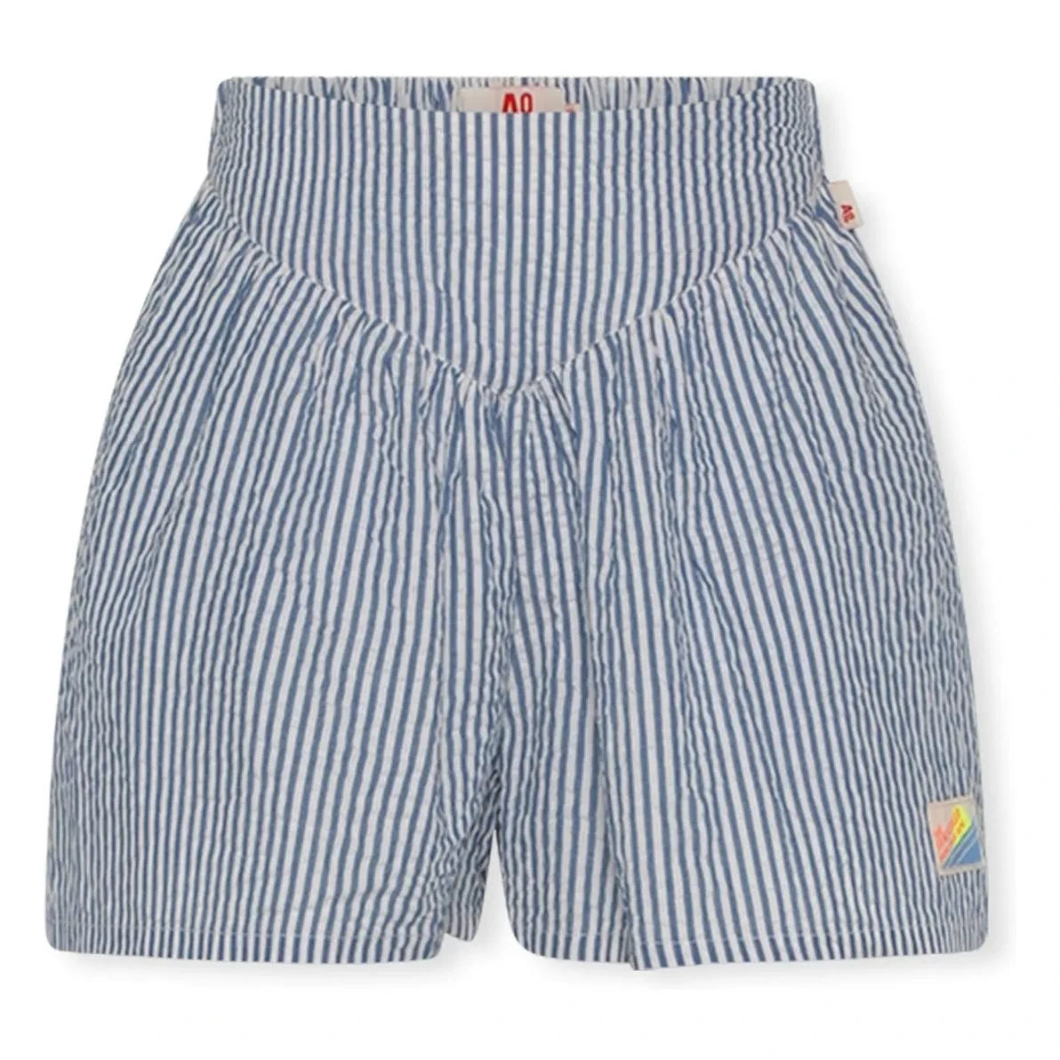 AO76 - Simba Gestreifte Shorts | Blau