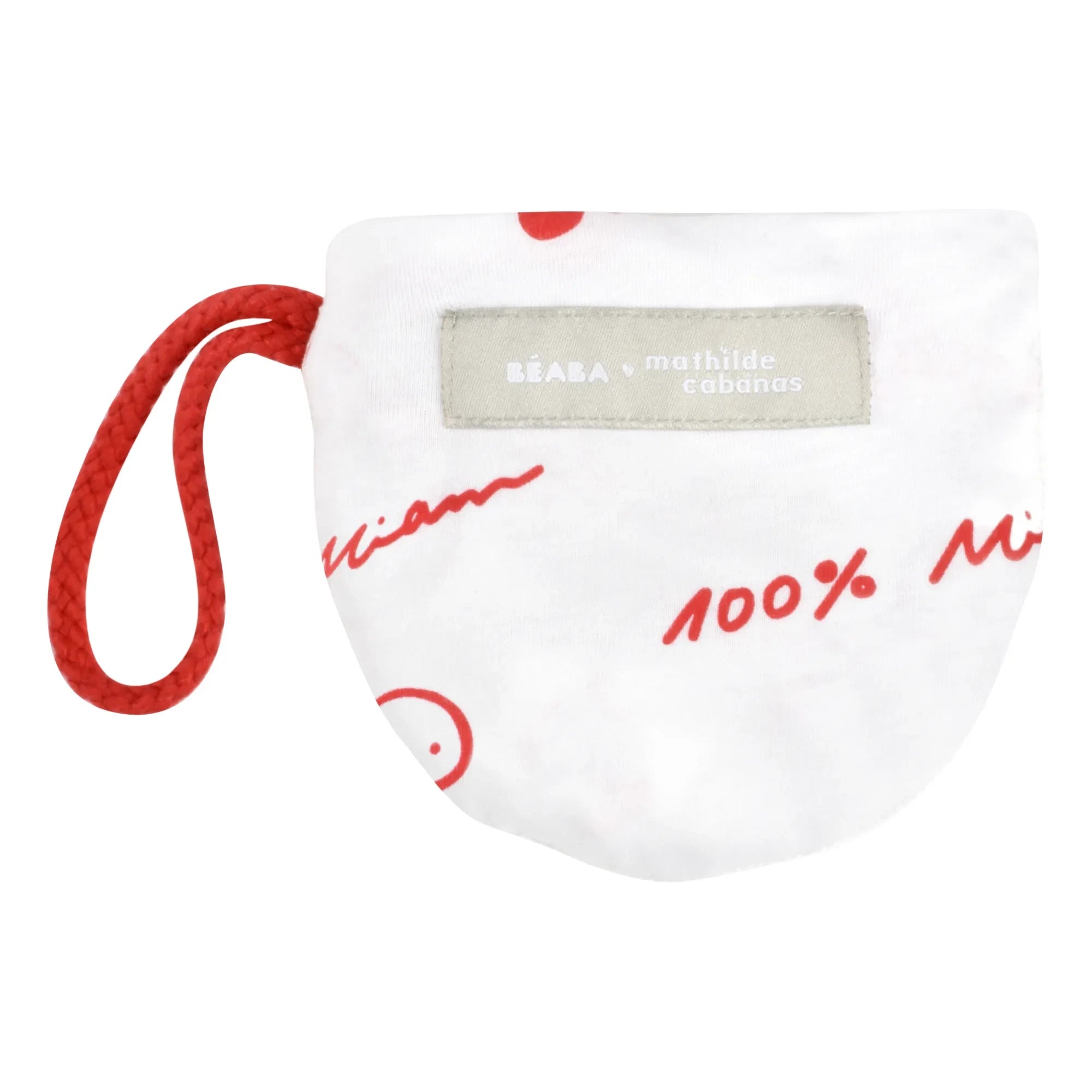 Béaba - Baumwolllätzchen - Mathilde Cabanas Limited Edition | Rot