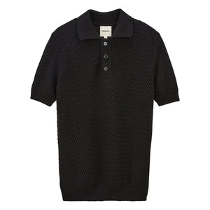 Noyoco - Haring Bio-Baumwoll Polo T-Shirt | Schwarz
