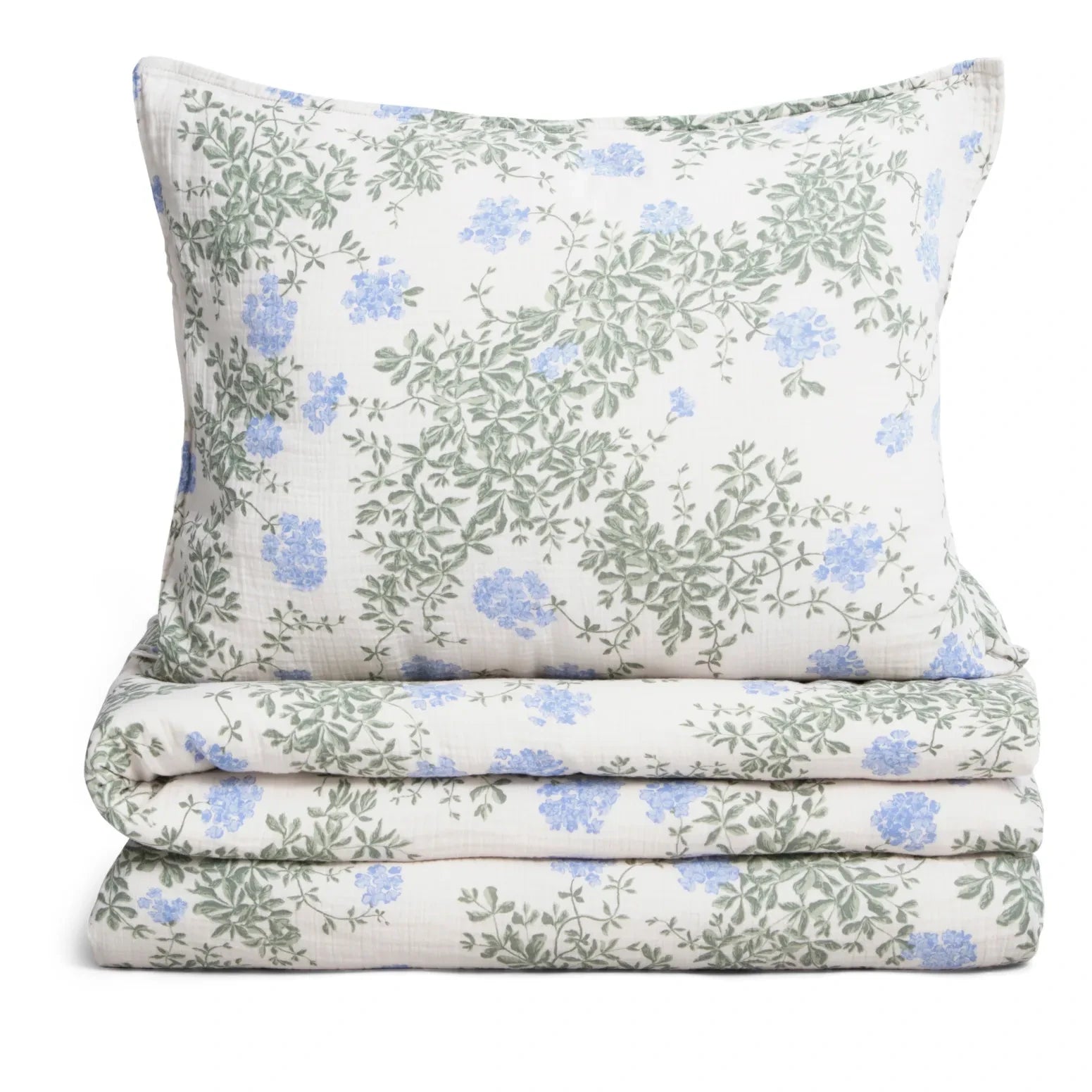 garbo&friends - Plumbago Bio-Baumwolle Bettwäsche-Set | Blau
