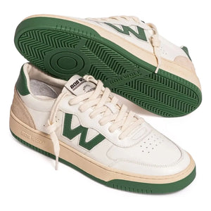 Bob Wolf - Legacy Leder- und Wildleder-Sneakers | Grün