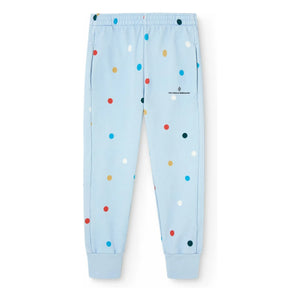 The Animals Observatory - Gepunktete Panther-Jogginghose | Hellblau
