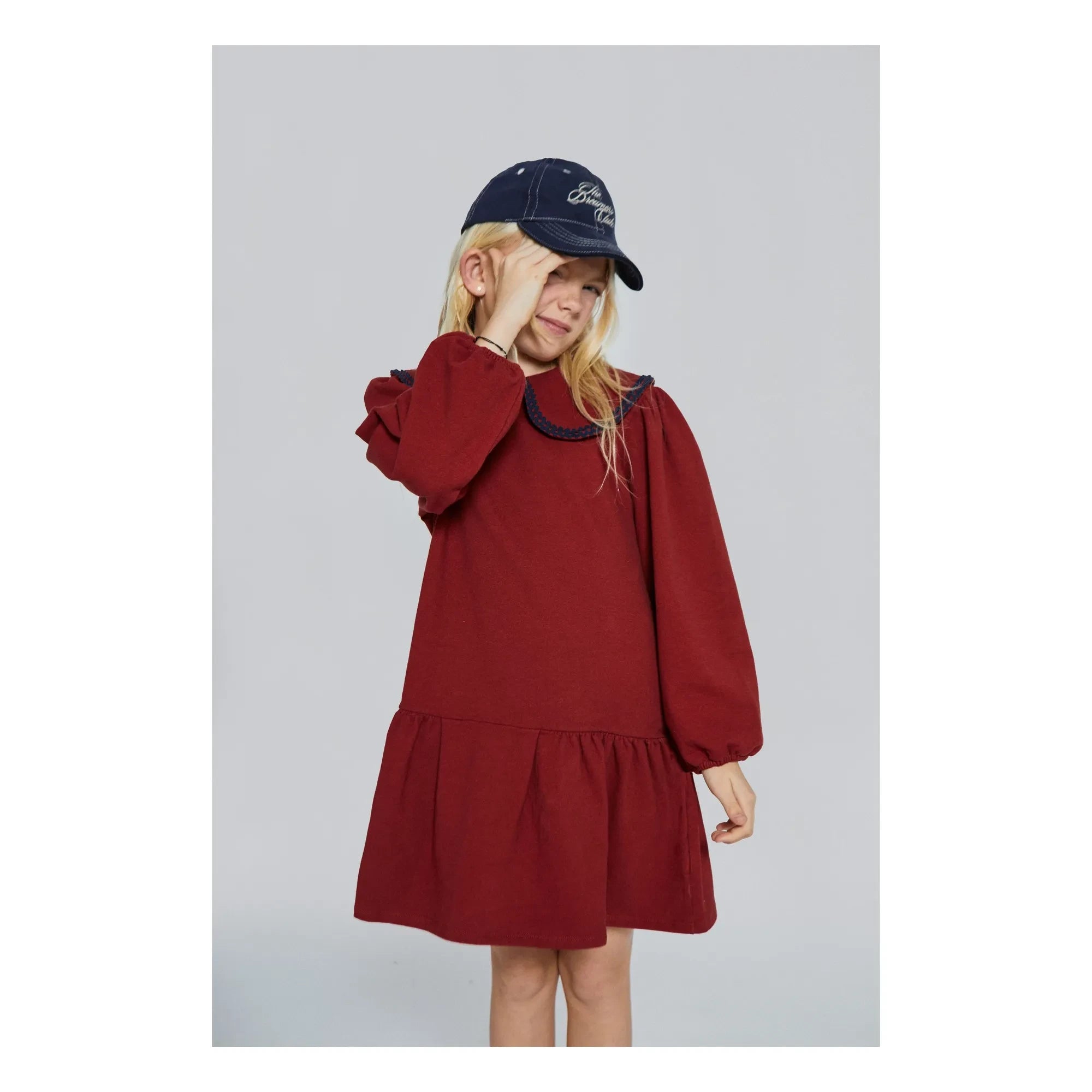 Mipounet - Melissa Jersey-Polo-Kleid | Bordeaux