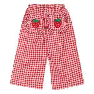 SISSEL EDELBO - Saxo Vichy Hose - Kinderkollektion | Rot