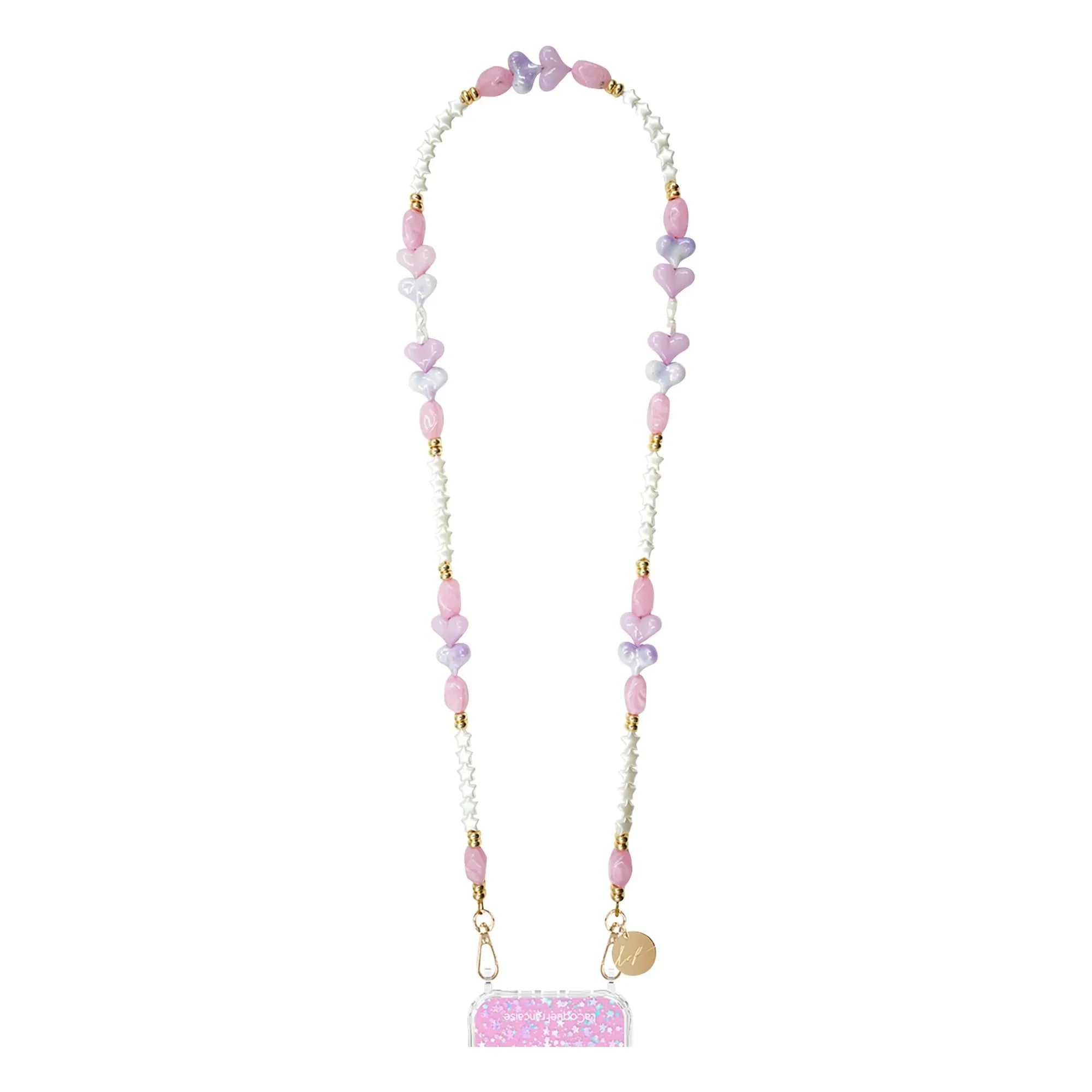 LaCoqueFrançaise - Kette 100 cm lang | Violett