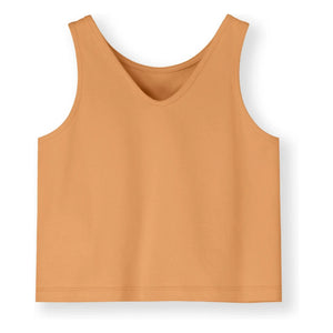 Gray Label - Boxy Bio-Baumwoll-Oberteil | Aprikose
