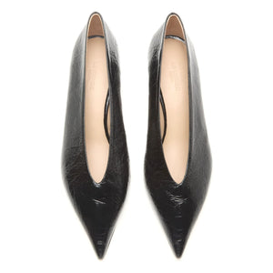 Le Monde Beryl - Babouche Nappaleder Pumps | Schwarz