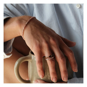 Camille Colette Studio - Baia Rhodochrosit Armband | Rosa