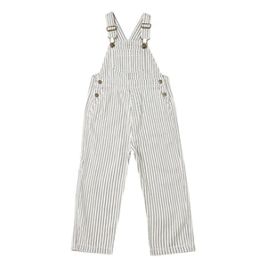 Rylee + Cru - Gestreifter Arbeits-Overall | Ecru