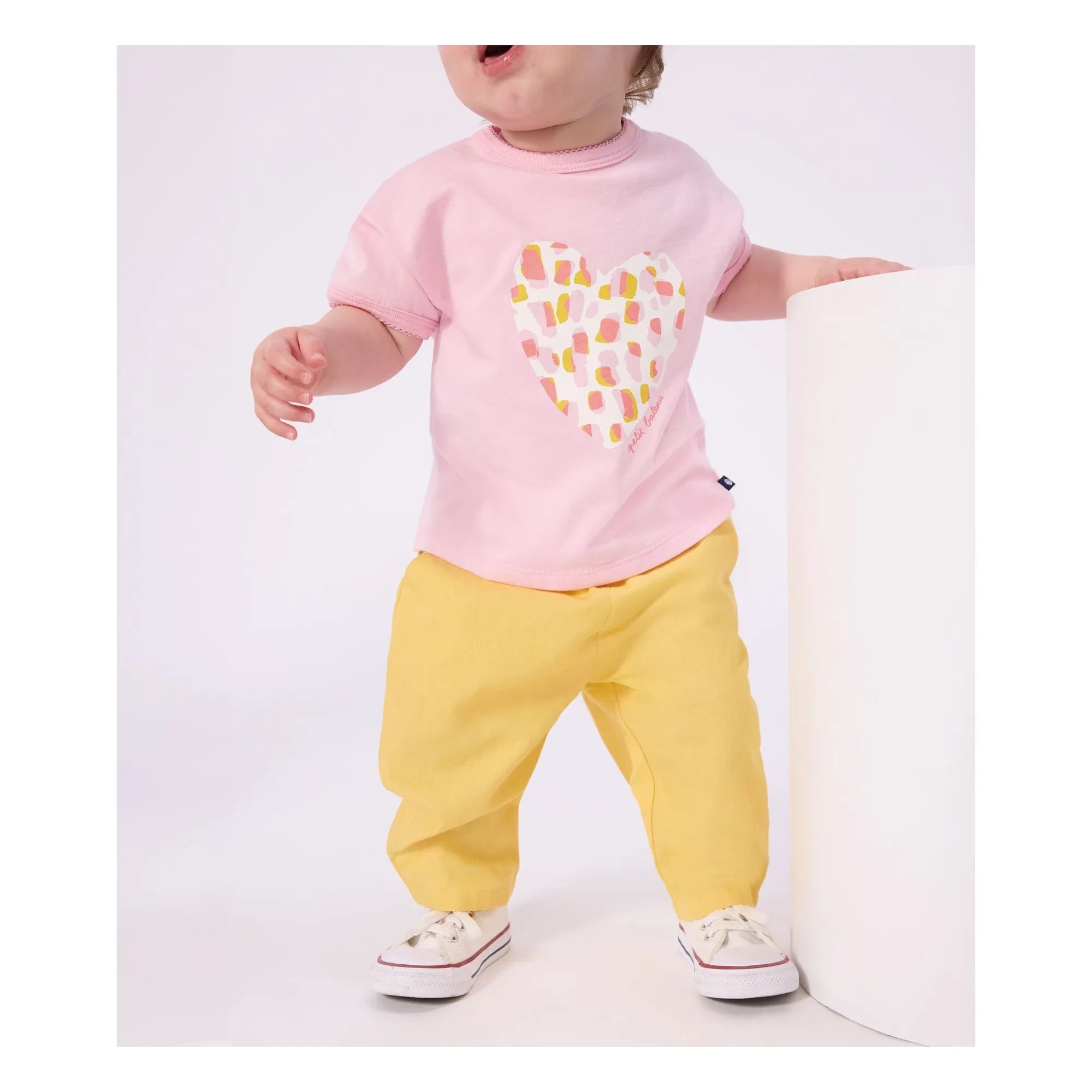 Petit Bateau - Leinenhose | Gelb