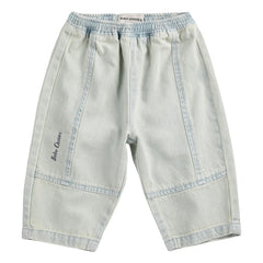 Bobo Choses - Gewaschene Bio-Baumwolljeans | Hellblau