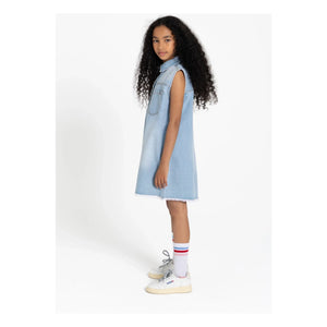 Finger in the nose - Isla Ärmelloses Denim-Kleid | Mavi