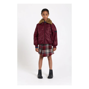 Finger in the nose - Aria Bomberjacke | Aubergine