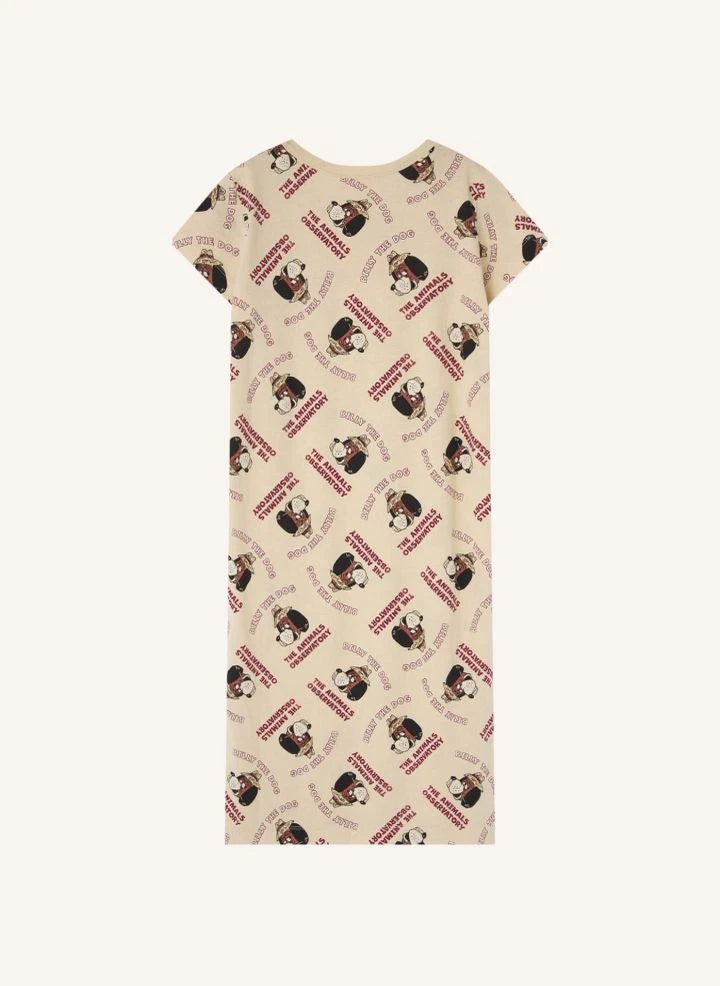 The Animals Observatory - Exklusivität Smallable Gorilla Kleid | Beige