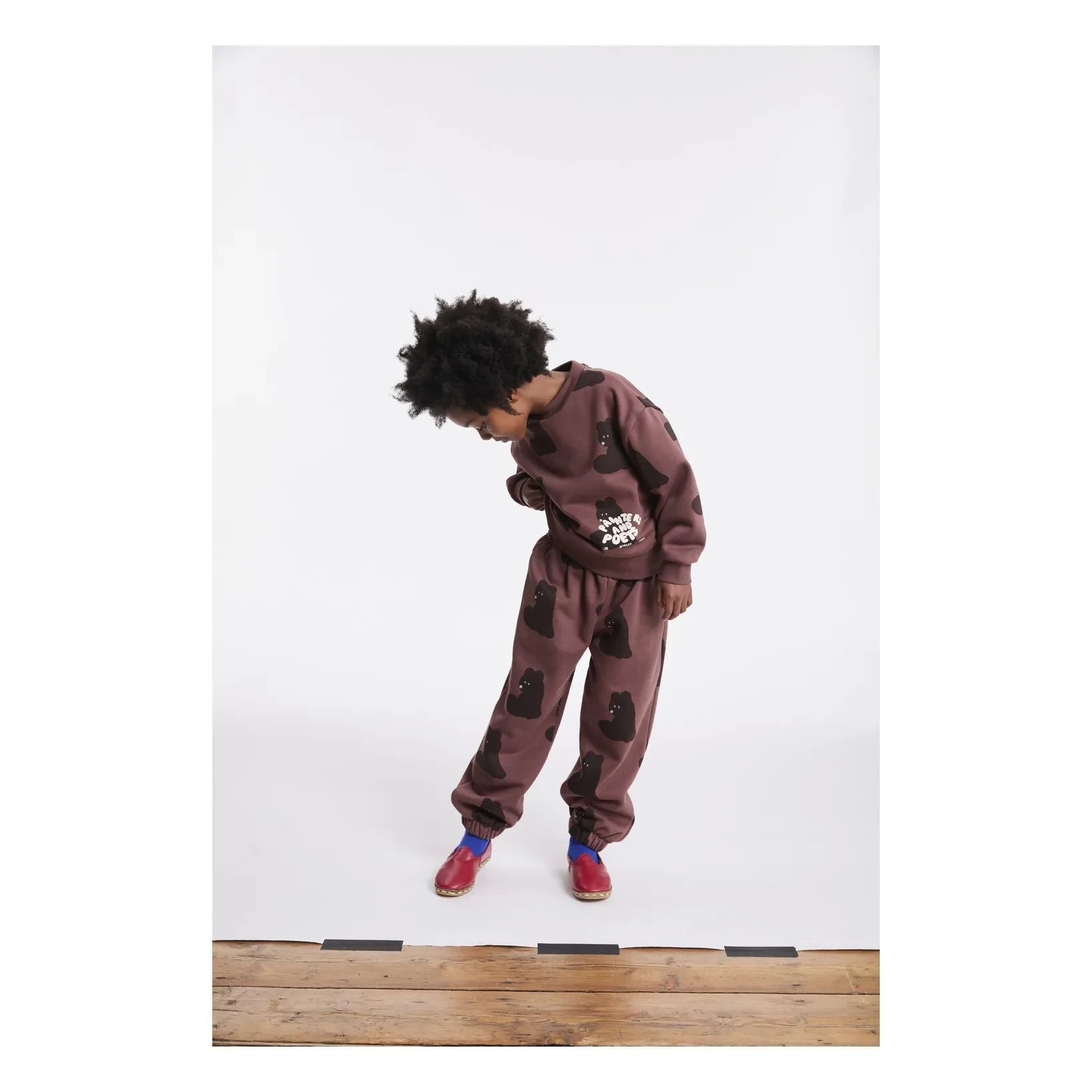 Wynken - Jogger Hearts | Braun