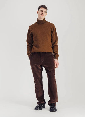 Parages - Michel Superfeine Merinowolle Pullover | Ziegelrot