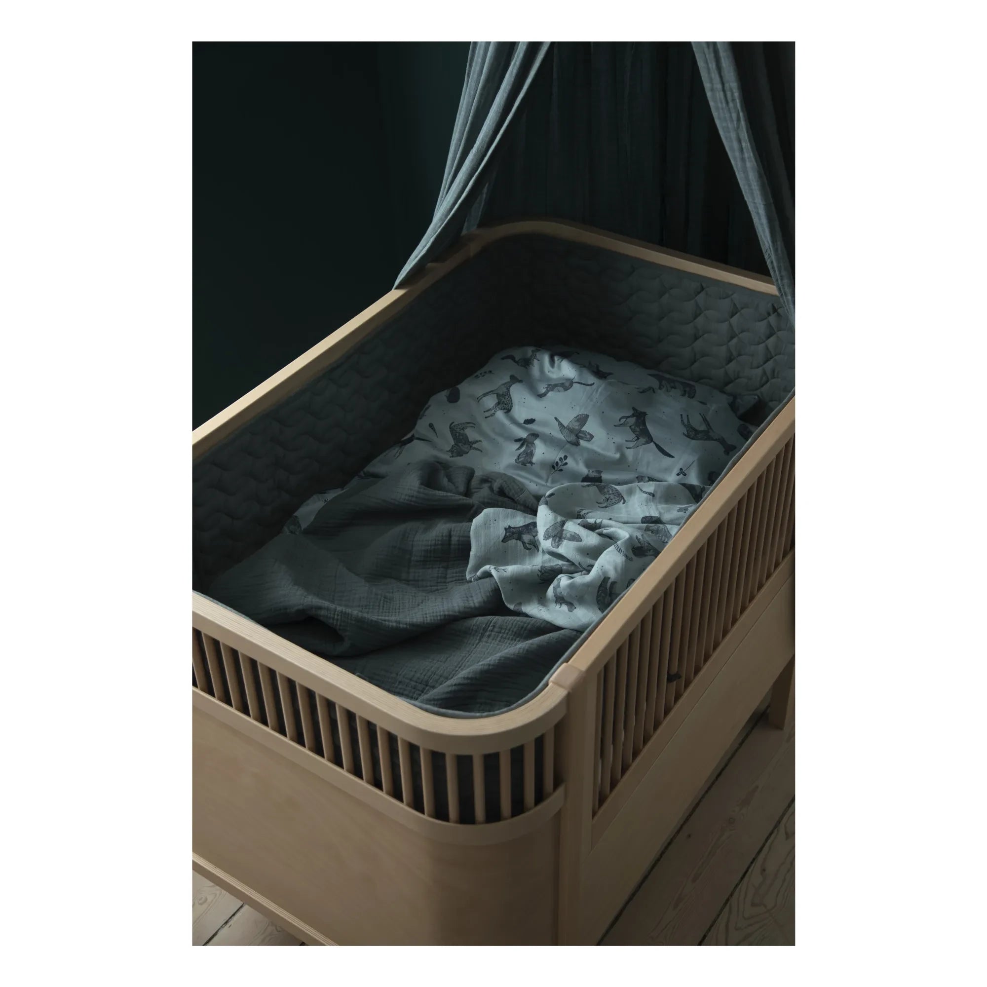 Sebra - Sebra Verstellbares Holzbett | Buche