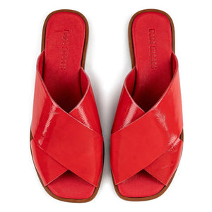 Bobo Choses - Rote Lackleder Sandalen