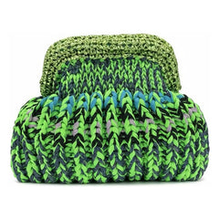 Nadia Dafri - Sis Clutch Klein | Neongrün