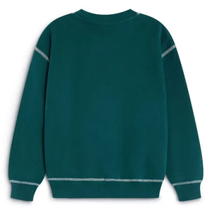 Die neue Gesellschaft – TNS Logolu Sweatshirt | Yeşil