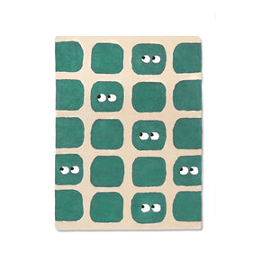 Bleuu-studio - Bidules Teppich | Blau Grün