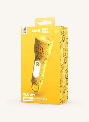 MOB - Glowy Taschenlampe - MOB x Smiley World | Gelb