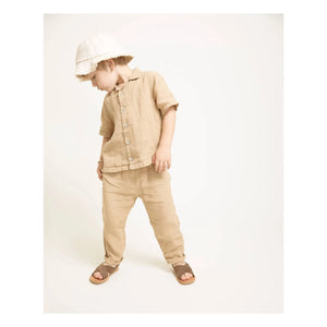 Búho - Bob Denim Effiloché Lyocell | Schmutziges Weiß
