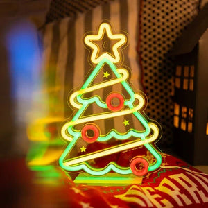 Legami - Weihnachtsbaum Weihnachts-LED-Neon-Schild - Es ist ein Schild