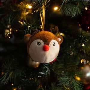 Legami - Plüschspielzeug Weihnachtsdekoration - Rentier - Oh-Oh-Ohrnament
