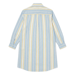 Smallable Kid - Gestreiftes Leya Hemdkleid | Hellblau