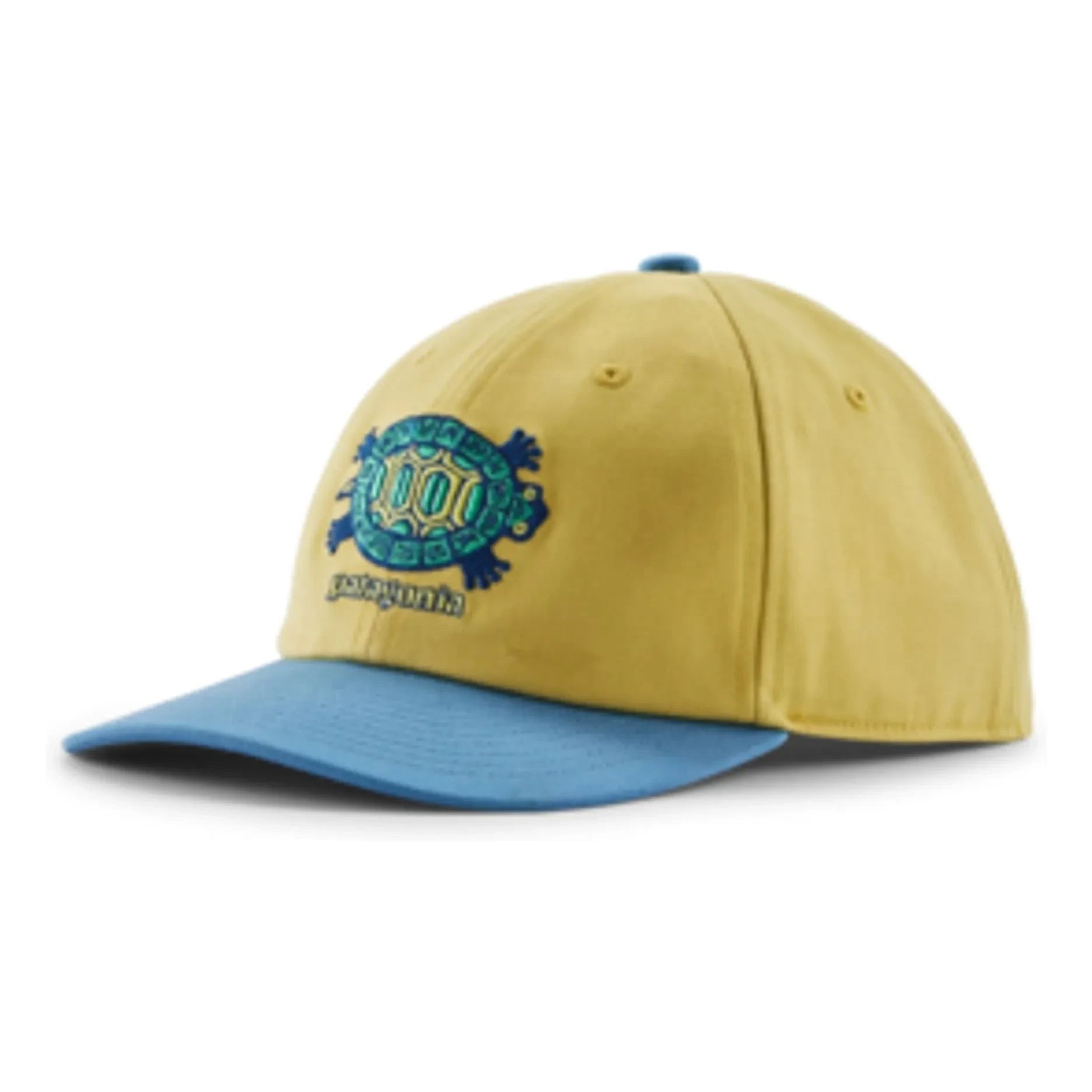 Patagonia – Funhoggers Island Turtle Bio-Baumwoll-Mütze | Gelb